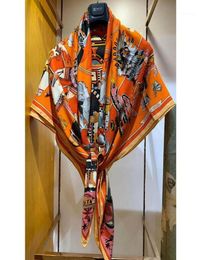 Luxury 70 Cashmere 30 Silk Thin Scarf Fashion Ethnic Tribal Style Print Shawl Kerchief Large Blanket Stole 135135cm18682182