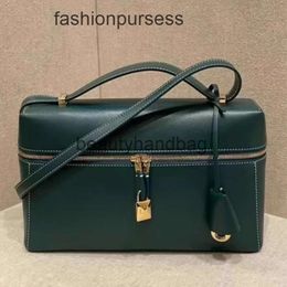 Loro Piano LP LorosPianasl Lp19 Crossbody Bags Handbags bag Designer Luxury lp27 lunch box bag 2024 new Extra Bag box leather underarm crossbody shoulde 7OVB 0IX9