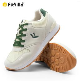 Casual Shoes FitVille Sneakers Men's Running For Swollen Feet Arch Support Lightweight Breathable Cushioned Jogging Training