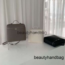 Loro Piano LP LorosPianasl Lp19 bags shoulder designer handbags Luxury Bag Backpack High end Fashion Genuine Leather Womens Capacity Book Bag BKA4
