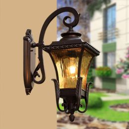 Wall Lamp Retro Outdoor Light Europe Villa Sconce Waterproof Exterior Garden Doorway Lighting Yard Street Corridor Porch Home