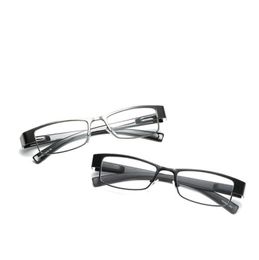 The New Metal Presbyopic Glasses Comfortable Square Metal Frame Old Man Reading Glasses5487851