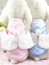 Angel Dog Clothes Coat For Dogs Jacket Hoodies Small Pet Puppy Costume Cat Pajama Outfit Apparel7120743