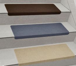 1Pcs Stair Pads Antislip Stairs Mats Rugs 3 Colours Style Carpets Treads Polyester Viscose Safety Decor Pad15818679