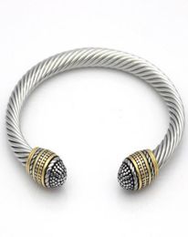 Fashion Men Women High Quality Metal Twisted Bracelet Bangles Glamour Party Prom Jewelry 2207164648233