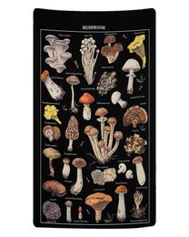 Tapestries Mushroom Tapestry Vintage Reference Chart Colourful Vertical Wall Hanging 512 X 591 Inch5518851