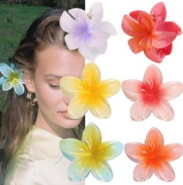 Fashion Flower Clip for Women Girls Sweet Claw Clamps Crab Headband trendy Hair Accessories