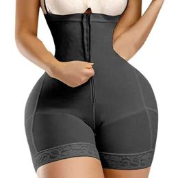 Women's Shapers AfruliA Fajas Colombiana Girdle full body shaping hip lifting tight fitting clothing abdominal control underwear waist trainer Y240429