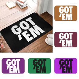 Carpets Custom Got Em Doormat Non-Slip Entrance Kitchen Bath Door Floor Mat Garden Rug Carpet Footpad