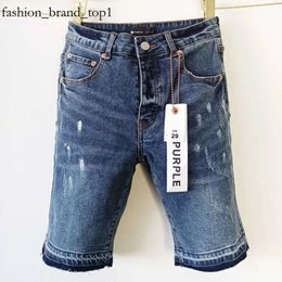 Designer Mens Purple Brand Jeans Denim Trousers Mens Jeans Shorts Jean Men Pants Straight Design Streetwear Jeans Short Men Purple Jeans Designer Jeans 6579