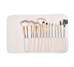 NEW Makeup Brushing Brush Set 12pcs Soft Synthetic Professional Cosmetic Makeup Foundation Powder Blush Eyeliner Brushes Kits4208897