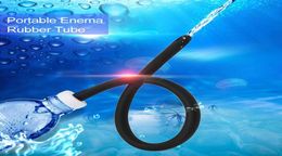 50cm Enema Anal Cleaning Rubber Tube Portable Anal Vaginal Washer Douche Enema Tube9336677