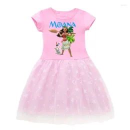 Girl Dresses Summer Fashion Cotton Girls Dress Shcool Holiday Princess Tulle 3-8 Years Little Christmas Funny