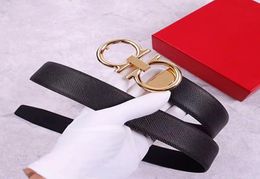 Luxury Designer Belt Men Fashion Belts Genuine Leather Strapbelt High Quality Handmade Waistband Big Buckle Formal Business Classi9815310