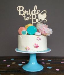 Bridal shower cake topper Bride to Be cake topper bridal shower decorations engagement decorations wedding Party Supplies8736524