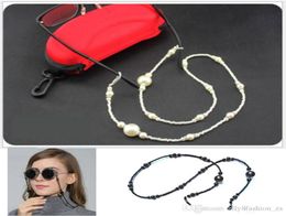 adult eyewear pearl sunglasses chains sunglasses lanyards antiskid lanyard sunglasses accessories female b0233378465