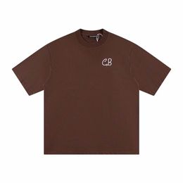 2024 Cole Buxton Designer Men T Shirt Print Mens Tee and Short Womens Loose Silk Shirt Tees Men Tshirt Fashion 293