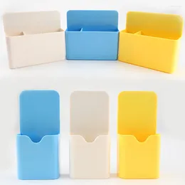 Storage Bottles Candy Color Magnetic Box Large Capacity Easy To Install Whiteboard Marker Holder Plastic Pen Home Office