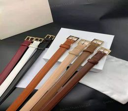 Designer Fashion Belts for Womens Leather Women Gold Classic Casual Pearl wide 25CM Needle Buckle Girl Belt Ceinture NO Box3819004