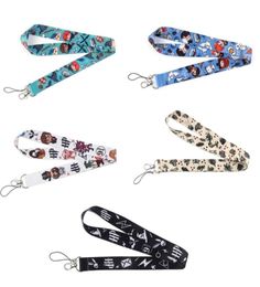 10pcslot J1576 Cartoon Magical School of Witchcraft and Wizardry Movie Keychain Mobile Phone Badge Holder Key Strap Lanyard 210405272863