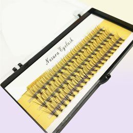 60 pcs Mink Eyelashes Extension Natural 3D Russian Volume Faux Eyelashes Individual 10D Cluster Lashes Makeup Cilia8144816