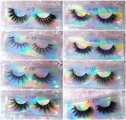 25mm mink eyelash Whole lashes full strip lashes y100 3dmink eyelashes vendor 3d mink lashes2732487