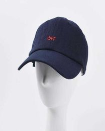 Dad Hat OFF Letter Embroidery Baseball Cap Summer For Men Women Caps Unisex Exclusive Release Hip Hop Style Hat 2105319481012