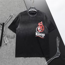 Mens Womens Designers T Shirts Stylish vintage Tops Letter Cotton Tshirts Clothing Short Sleeve High Quality Clothes