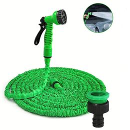 High-Pressure Car Wash Hose Expandable Magic Hose Pipe Home Garden Watering Hose Multi-Function Gardening Cleaning Water Sprayer 240429