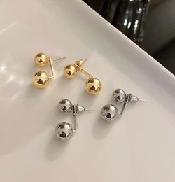 Dangle Chandelier 2021 Contracted Metal Ball Modelling Temperament Women Earrings Fine Trend Geometric Senior Fashion Drop6521306