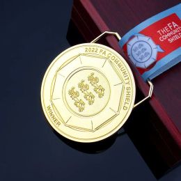 hot sale 2022 The Community Shield Medal Metal Champions Medals Fan Souvenirs