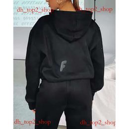 white foxx shirt Women Hoodie 2 Piece Set Pullover Outfit Sweatshirts Sporty Long Sleeved Pullover Hooded Tracksuits Pants Asian Size S-3xl 8724 white foxs Hoodie