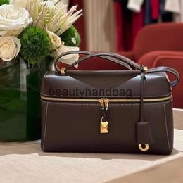 Loro Piano LP LorosPianasl Lp19 shoulder designer bags handbags Luxury New LP27 Box Bag Casual Leather Lunch Autumn/Winter Commuting Large ExtraBag J0J2