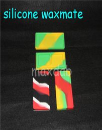 boxes smaller Waxmate Containers Big Silicone Rubber Silicon Storage Square Shape Wax Jars Dab Concentrate Tool Dabber Oil Holder 6855869