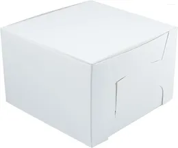 Storage Bottles 10"x10"x5" White Cake Box Pack Of 50