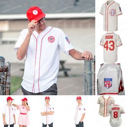 Jam Dottie Hinson Rockford Peaches A League of Their Own Baseball Jersey