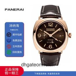 Peneraa High end Designer watches for Special Watch Series Dynamic Storage Universal Time Dual Time Calendar PAM00395 original 1:1 with real logo and box