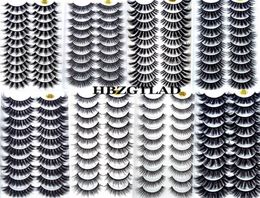 2019 NEW 310 pairs 100 Real Mink Eyelashes 3D Natural False Eyelashes 3d Mink Lashes Soft Eyelash Extension Makeup Kit Cilios8722168