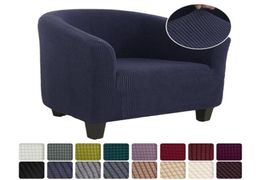 Jacquard Sofa Armchair Seat Cover Elastic Coffee Tub Protector Slipcover Home Chair Decor Covers1069890