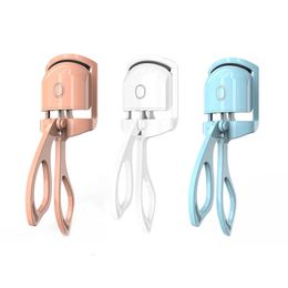 Heated Eyelash Curler Electric Temperature Control Charging Mini Portable Perm 240428