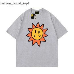 T Shirt Men Drawer Designer T Shirt Smiley Sun Playing Cards Tee T Shirt Graphic Printing Drew Tshirt Summer Trend Short Drawdrew Sleeve Casual Shirts to 4023