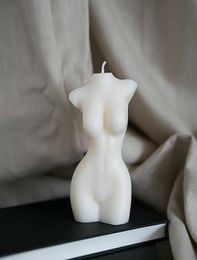 1Pcs Soy Wax Female Bust Candle Vegan Goddess Candle Female Torso Soy Wax Candle Home Decorations Table Ornaments H09106811772