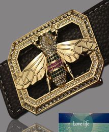 Luxury Brand Belts for Men Women Unisex Fashion Shiny Bee Design Buckle High Quality Waist Leather Belts Factory expert des6941505