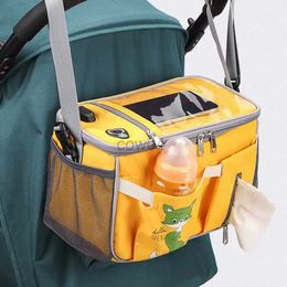 Diaper Bags Rechargeable Design Fashion Shoulder Mommy Bag Large Capacity Nappy Bag Waterproof Bag Milk Bottle for Stroller d240429