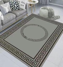 Luxury Rugs Living Room Carpets Designer Letter Rug Decorative Carpet Classic Pattern Carpets Fashion Soft Bedroom Floor Crawling 3646628