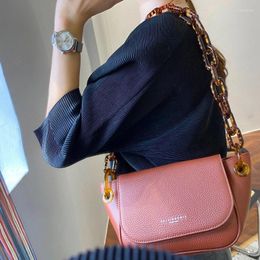 Bag Genuine Leather Purses And Handbags Luxury Designer Women Brand Ladies Hand Bags Female Chain Shoulder Girl Sac A Main