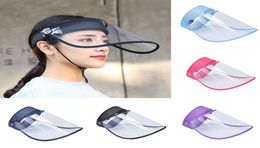 Protective Clear Sun Visor UV Protection Hat Cap Women Dustproof Hat Hiking Golf Tennis Outdoor Cycling8134602