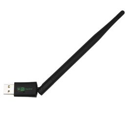 new Rt5370 USB 2.0 150Mbps WiFi Antenna MTK7601 Wireless Network Card 802.11b/g/n LAN Adapter with rotatable Antenna dropshippingusb wifi