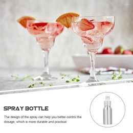 Storage Bottles 2 Pcs Bitters Spray Bottle Perfume Atomizer Cocktail Travel Cleaning Supplies Aluminum Food Safe Glass Drink Dispenser