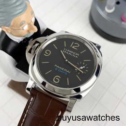 Minimalist Wrist Watch Panerai Mens Luminor Series 44mm Diameter Automatic Mechanical Sports Leisure Business Watch Famous PAM00796 AISI44mm Watch
